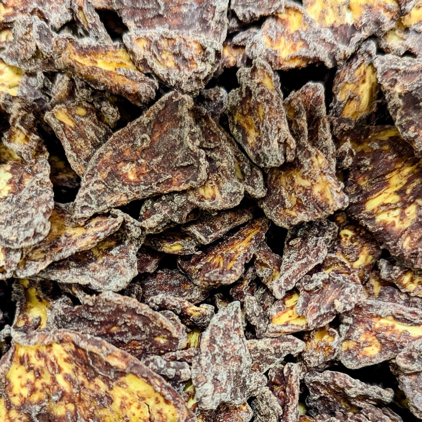 Piña con chocolate