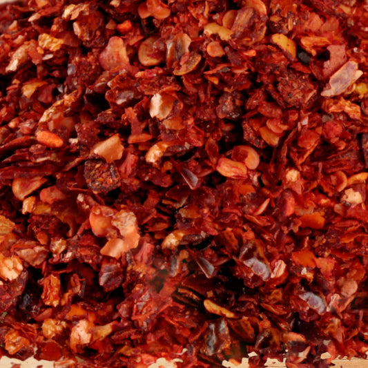 Mezcla de chiles a la leña