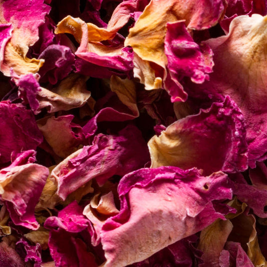 Pétalos de rosa