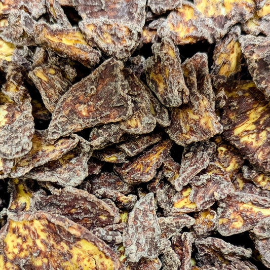 Piña con chocolate